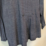 【SALE】久留米絣　儀右エ門 ブラウス　フリル