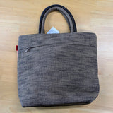 久留米絣　儀右ヱ門　カマイユ　トートバッグ　ベージュ/ピンク/赤