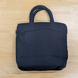 久留米絣　儀右ヱ門　カマイユ　トートバッグ　黒/黒系グラデーション