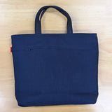 久留米絣　儀右ヱ門　井桁トートバッグ　紺/ブルー/赤/黒